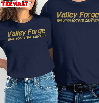 Classic Car Repair Unisex Hoodie, Trendy Valley Forge Automotive Center Shirt