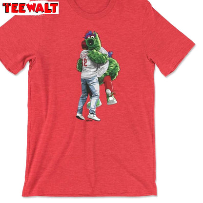 Comfort Phillie Phanatic Shirt, Must Have Phillies Mens Crewneck Long Sleeve