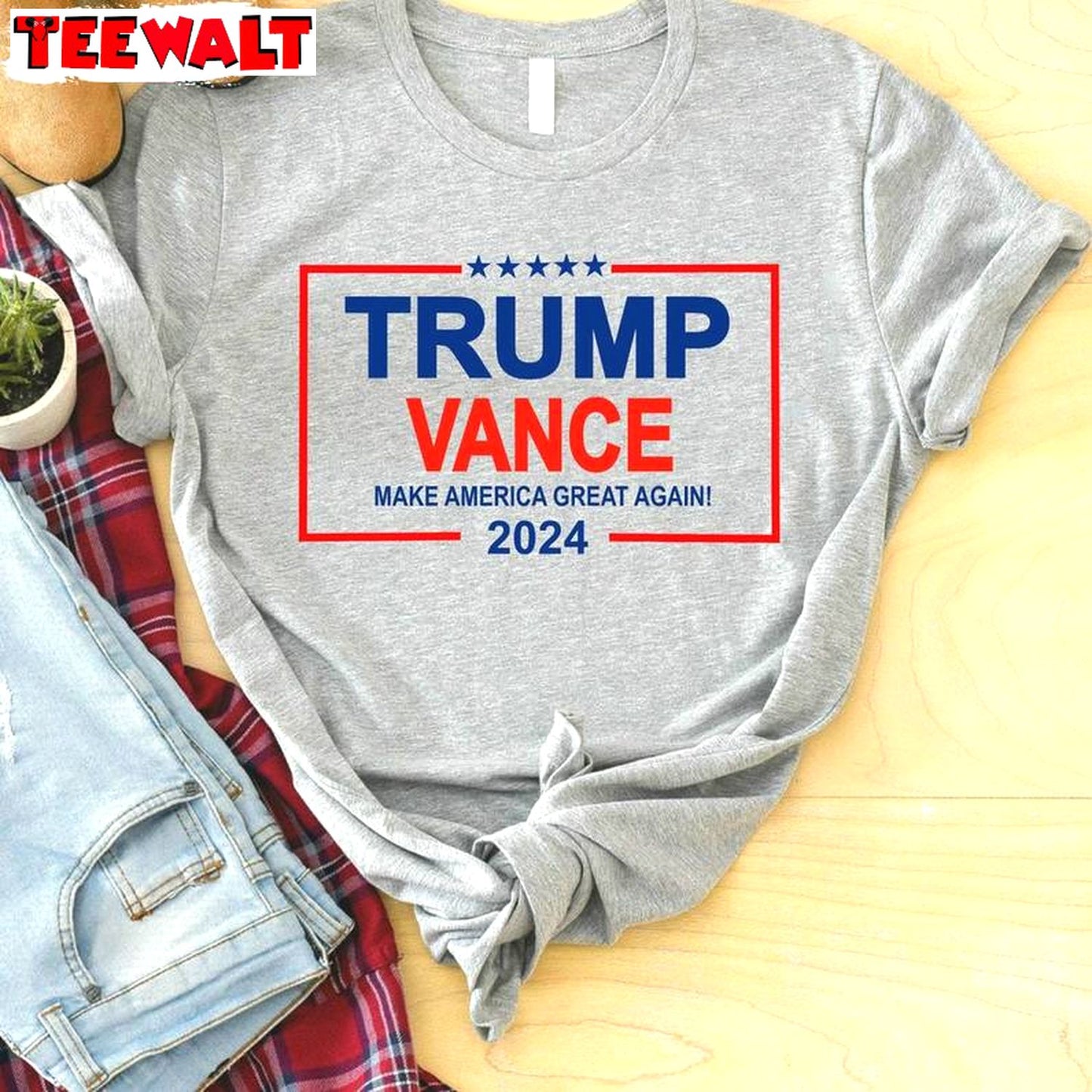 Creative Trump Vance Shirt, Limited Trump Fight Crewneck Tee Tops