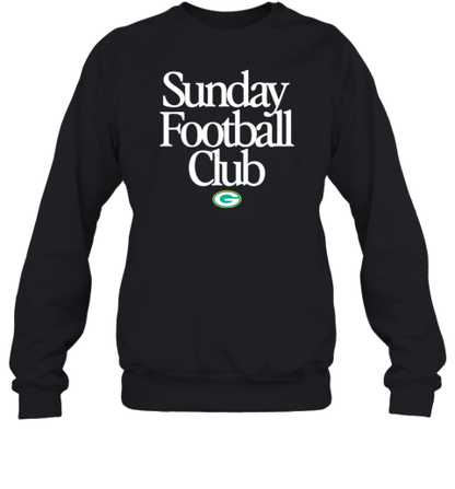 Discover the hottest Green Bay Packers Sunday Football Club T-Shirt