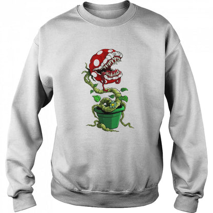 Zombie And Plants Piranha Plant From Video Games shirts