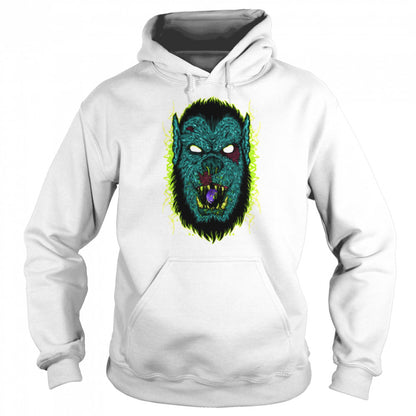 Zombie Werewolf Scary Face Halloween shirts