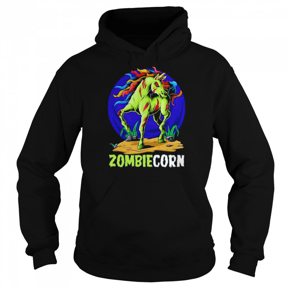 Zombiecorn halloween zombie unicorn meaningful shirts