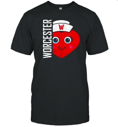 Clara Split Screen Worcester Heart T-Shirt