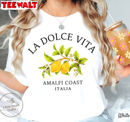 Awesome Amalfi Coast Unisex Hoodie, Limited La Dolce Vita Shirt Sweater