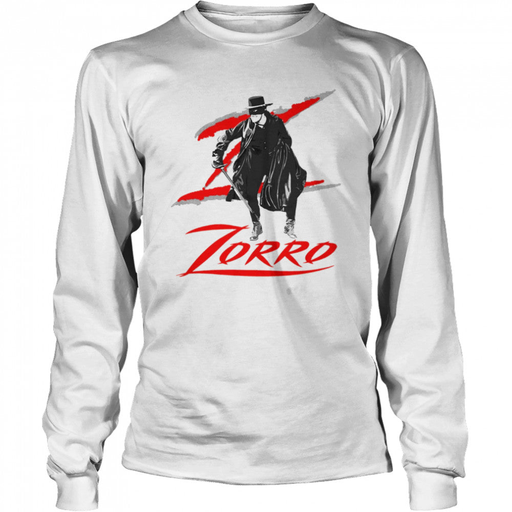 Zorro Signs A Z With His Sword shirts