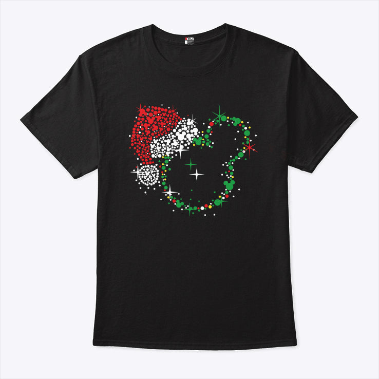 Disney Mickey Santa Christmas Shirt