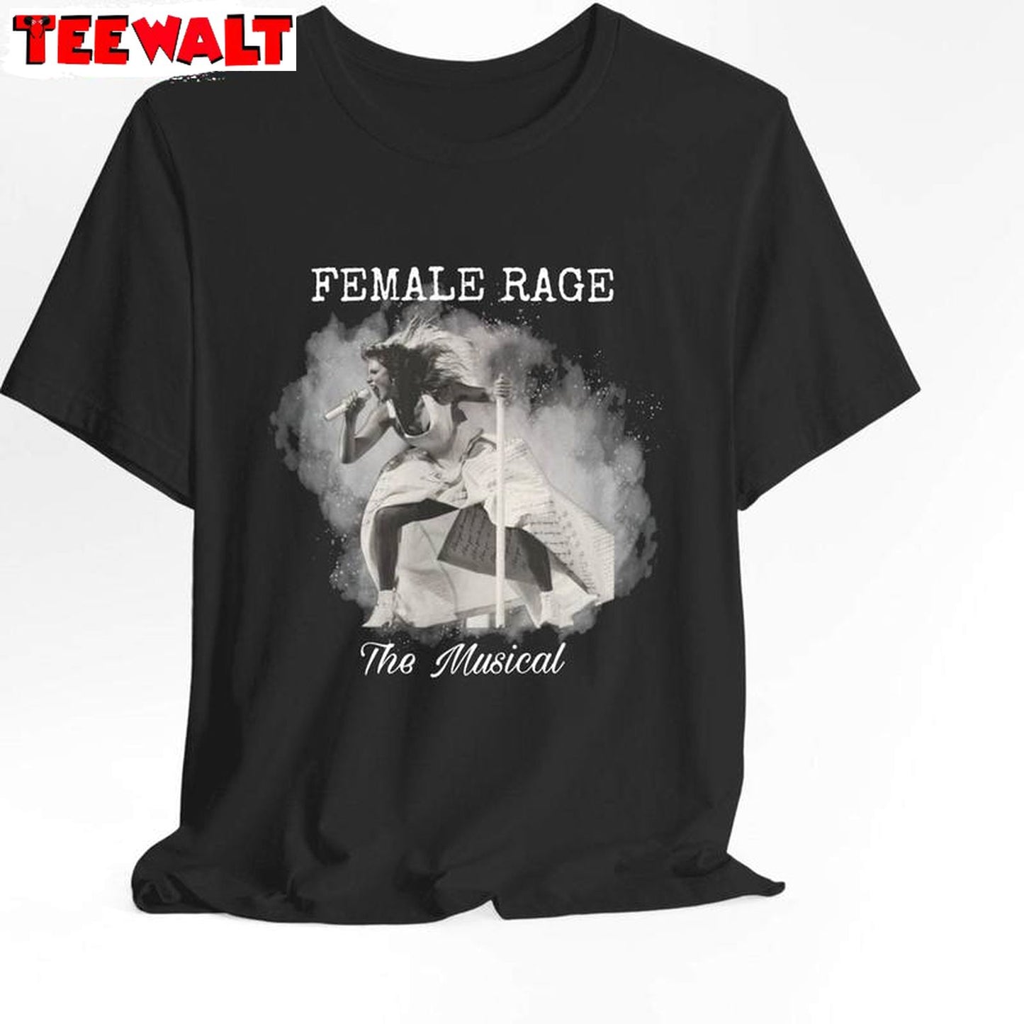 Female Rage The Musical Groovy Shirt, Must Have Female Rage Short Sleeve Crewneck