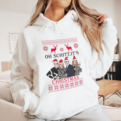 Schitt's Creek Christmas Shirt Oh Schitt It's Christmas