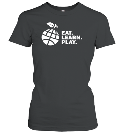 Ayesha Curry Wearing Eat Learn Play T-Shirt