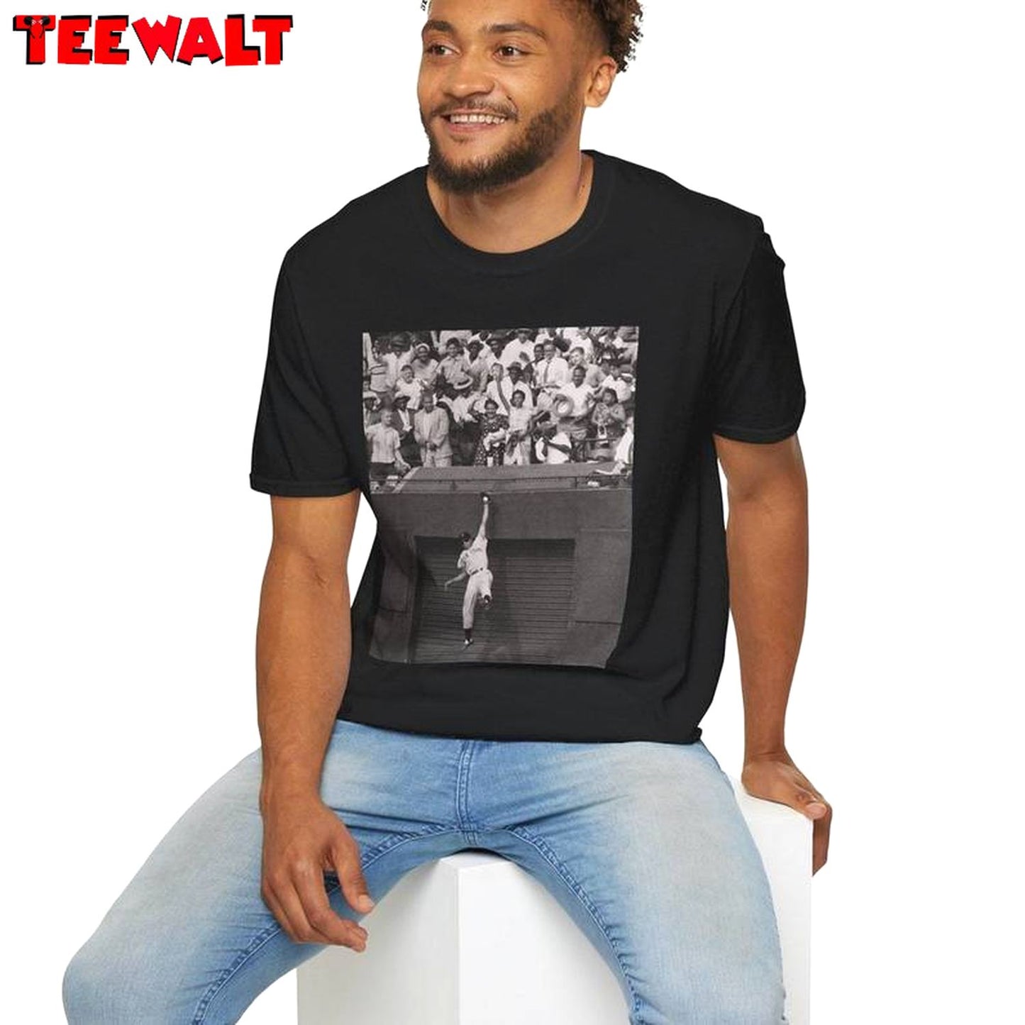 Willie Mays Inspirational Shirt, Trendy Juneteenth Crewneck Long Sleeve