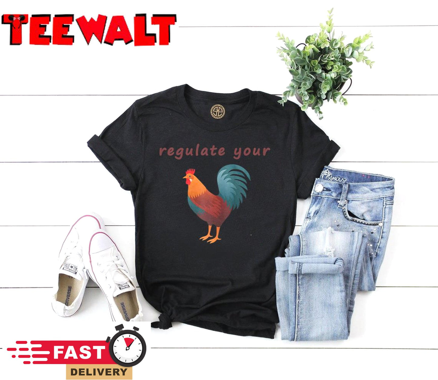 Womens Regulate Your Cock T-Shirt