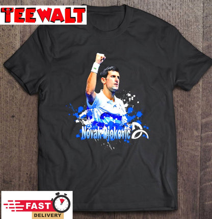 Novak Djokovic Sportsman Tennis T Shirt