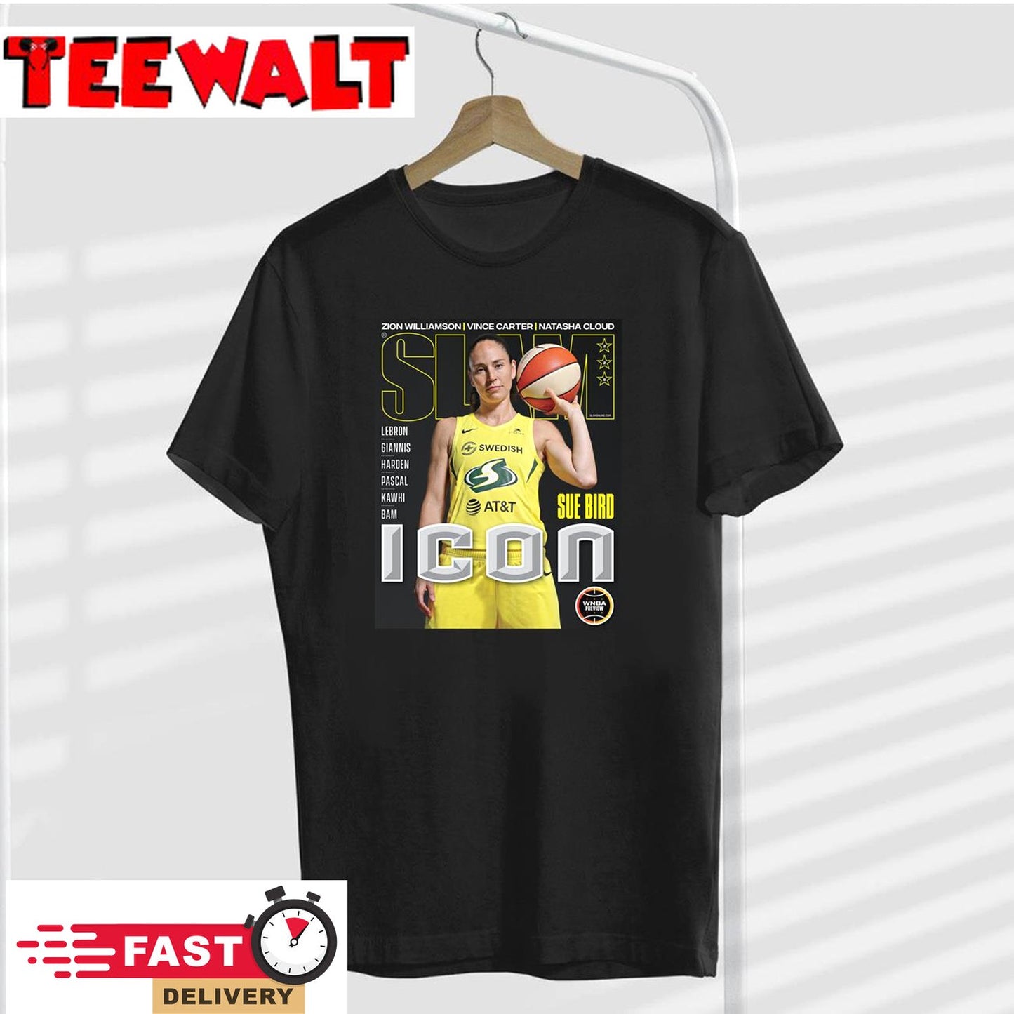 Sue Bird SLAM WNBA Unisex T-Shirt