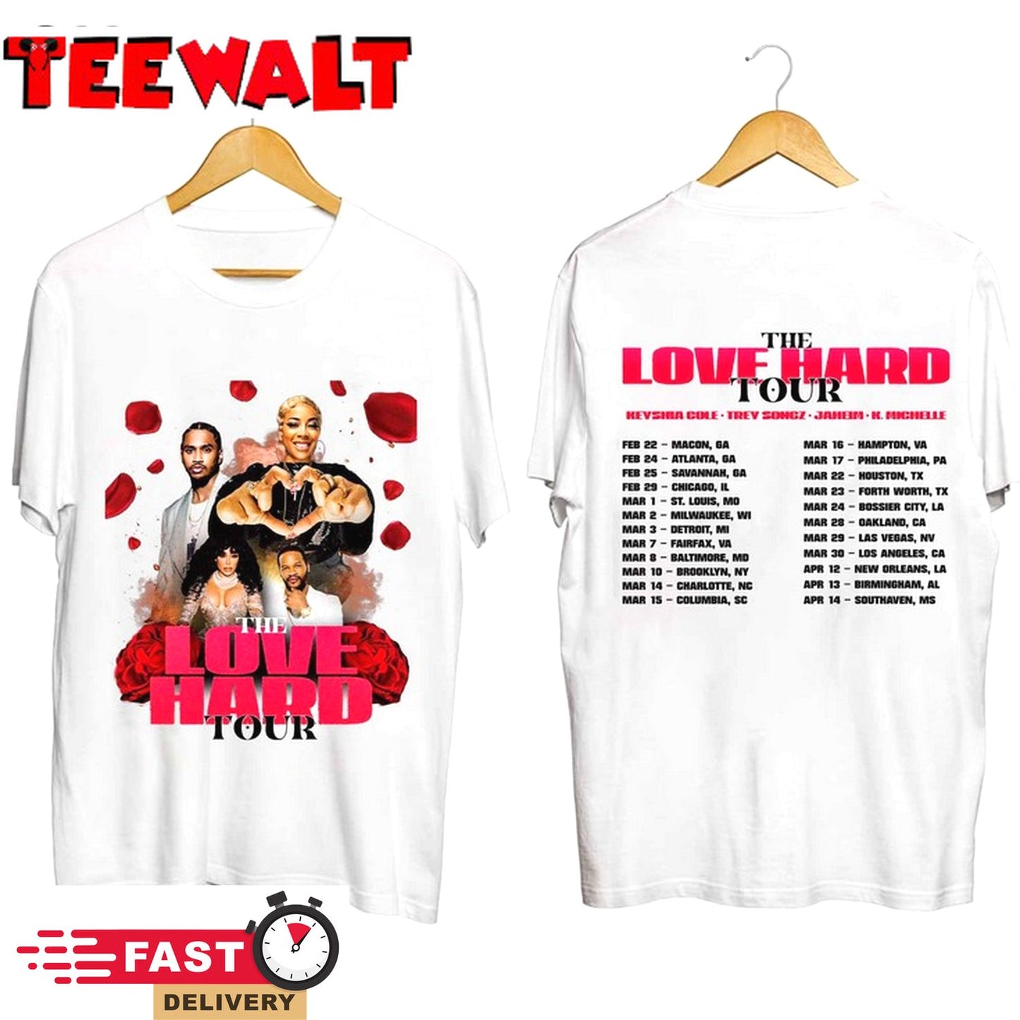 The Love Hard Tour 2024 Shirt, The Love Hard 2024 Concert Sweatshirt