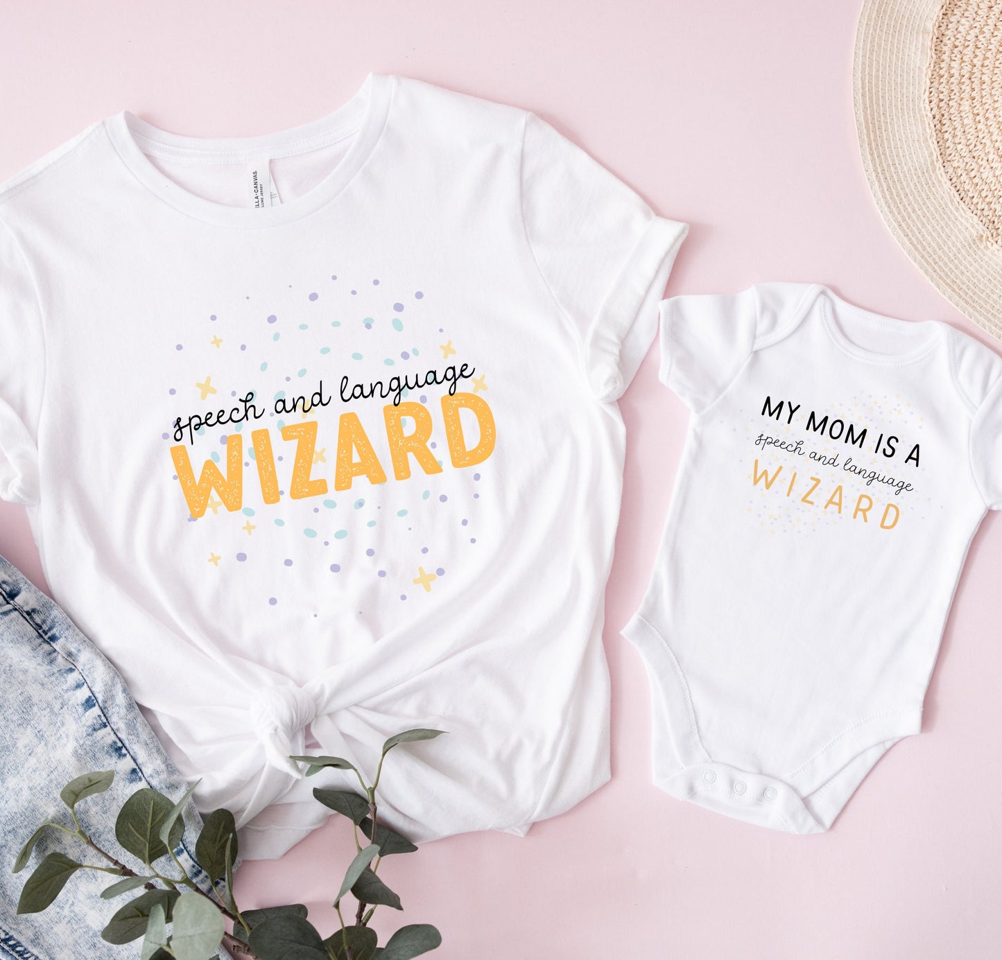 Speech Therapy Shirt, Slp Mama Baby Announcement & Shower Gift