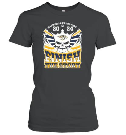 Cody Rhodes X Nashville Predators 2024 Finish The Story T-Shirt