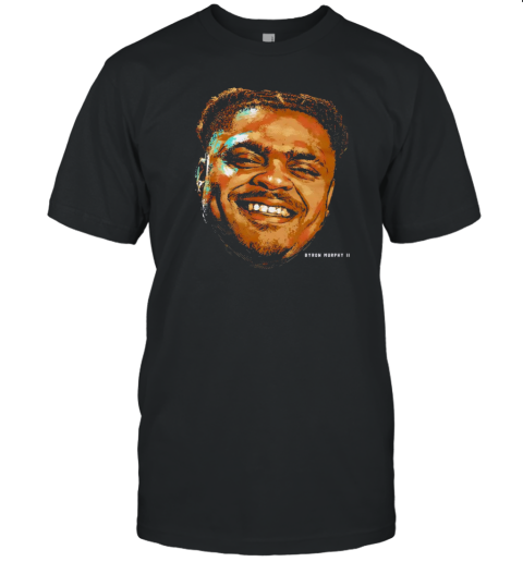 Byron Murphy II Seattle Seahawks Portrait Vintage T-Shirt