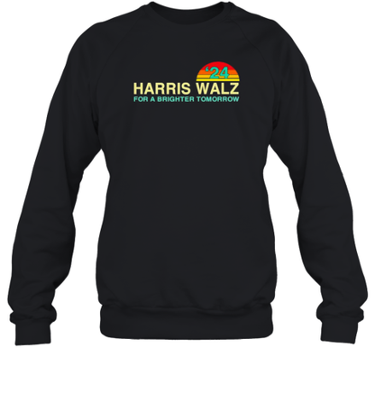 Harris Walz 2024 For A Brighter Tomorrow T-Shirt