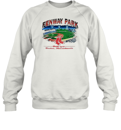 Fenway Park Built 1912 Boston Massachusetts Vintage T-Shirt