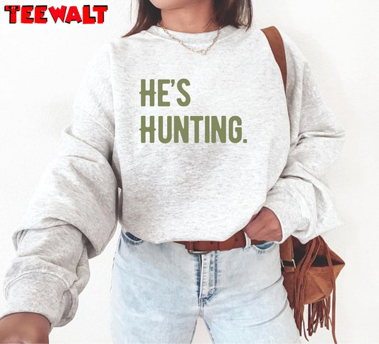 He S Hunting Sweatshirt Duck Deer Hunting Shirt