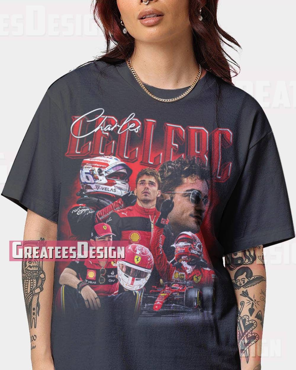 Charles Leclerc Oversize Gee91 Edition Shirt