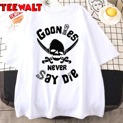 Goonies Never Say Die Sloth Skull Unisex T-Shirt