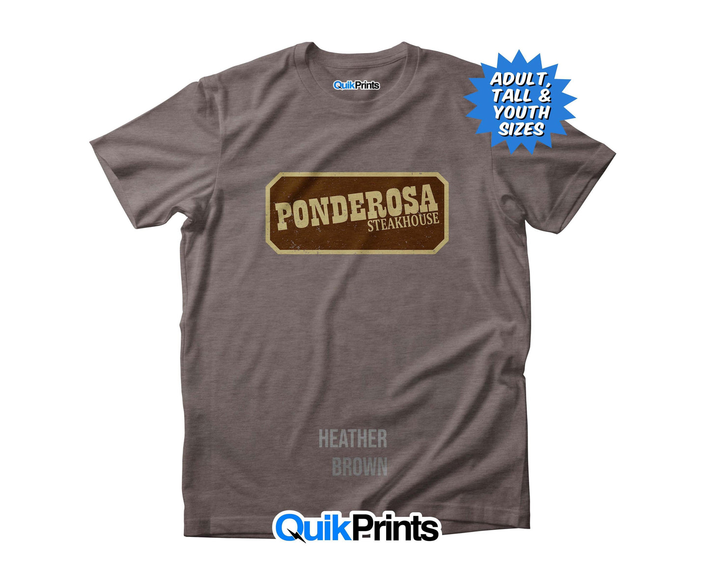 Ponderosa Steakhouse Restaurant Vintage T-Shirt