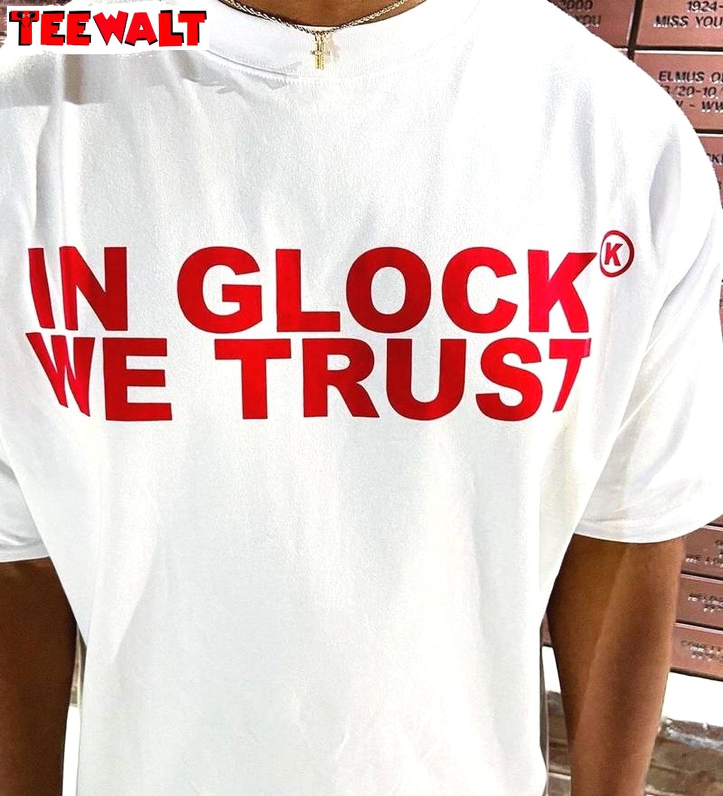 In Glock We Trust Cool Design Shirt, Must Have Sweater For Men Women