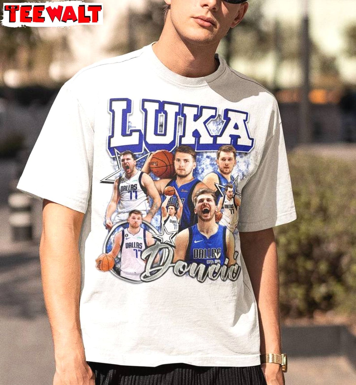 Cool Design Luka Doncic Shirt, Groovy Basketball Unisex T Shirt Unisex Hoodie