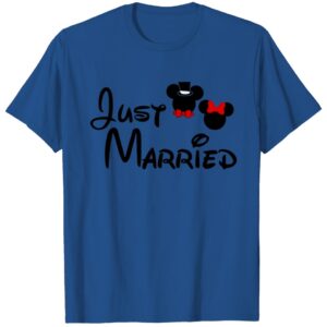 Just Married Disney Shirts