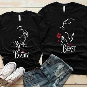 Beauty and the Beast Couple Shirts